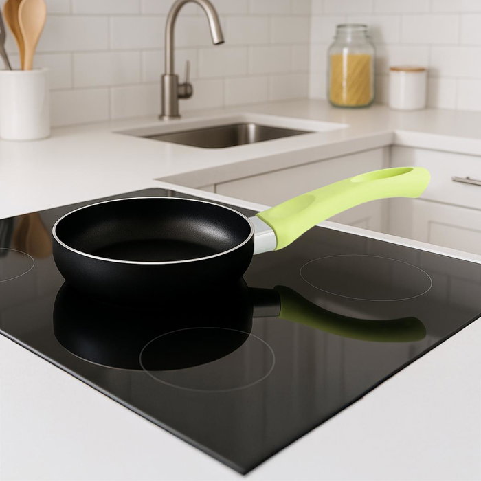 Sartén de Aluminio Estampado Mini Color Quid 14 cm (6 Unidades)