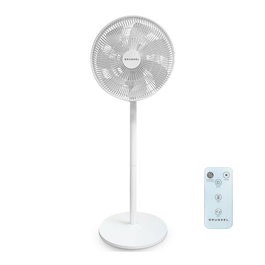 Grunkel FS-14PR Ventilador de Pie Ultrasilencioso de 30W con 7 Aspas