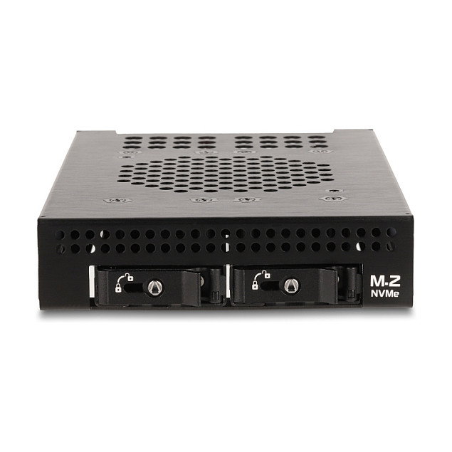 DeLOCK 47117 Rack móvil de 3.5″ para 2 x SSD M.2 NVMe con Slim SAS SFF-8654