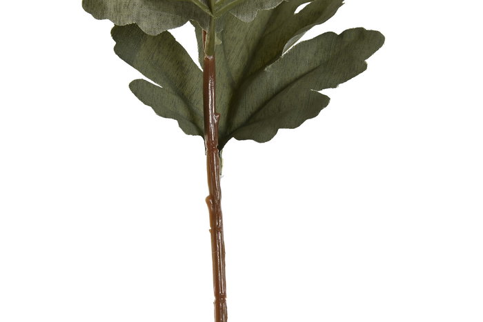 DKD Home Decor Flor Crisantemo Rosa Blanco 15 x 74 x 15 cm (12 Unidades)