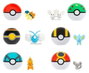 Jazwares Pokémon Clip 'n' Go Minifiguras Poké Balls ver. 23 Surtido (6)