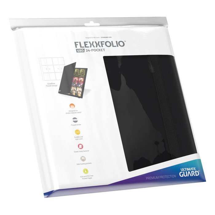 Ultimate Guard Flexxfolio 480 24-Pocket - Black Ultimate Guard Flexxfolio 480 24-Pocket - Black