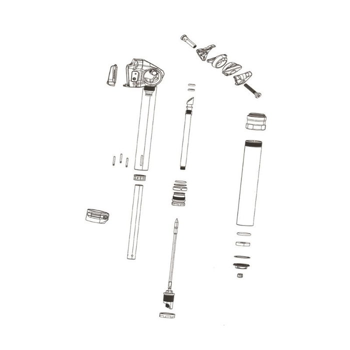 Sram RockShox Reverb AXS Kit Espaciadores Cilíndricos Talla 1 Tija Telescópica XPLR 27.2 2022+ (12 Uds) Sram RockShox Reverb AXS Kit Espaciadores Cilíndricos Talla 1 Tija Telescópica XPLR 27.2 2022+ (12 Uds)