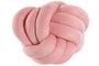 DKD Home Decor Cojín de Poliéster Bola Nudo Rosa (Pack de 2)