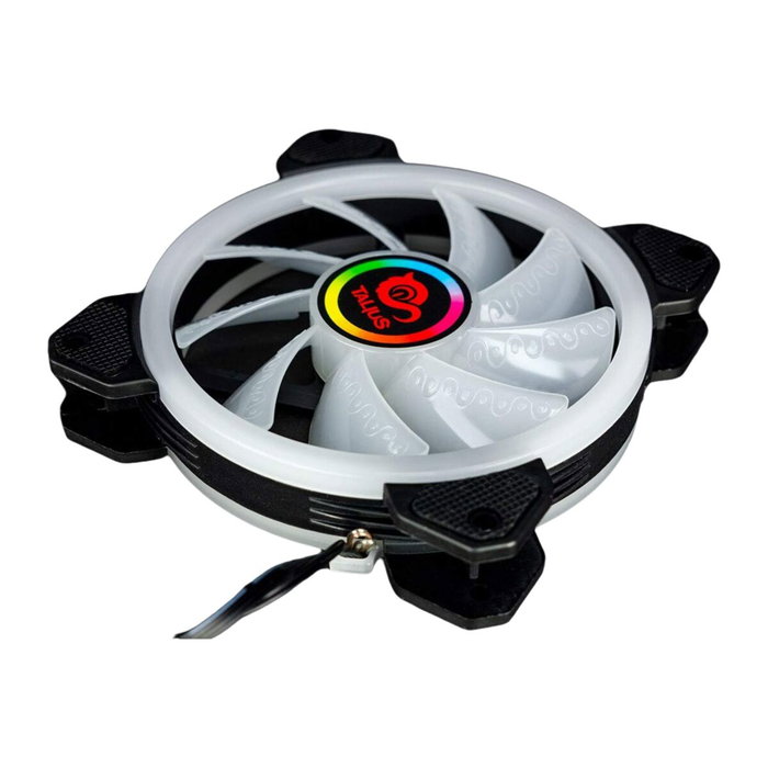 Talius Ventilador de Caja RGB Iris/Cronos Spectrum 120mm Negro
