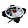 Talius Ventilador de Caja RGB Iris/Cronos Spectrum 120mm Negro