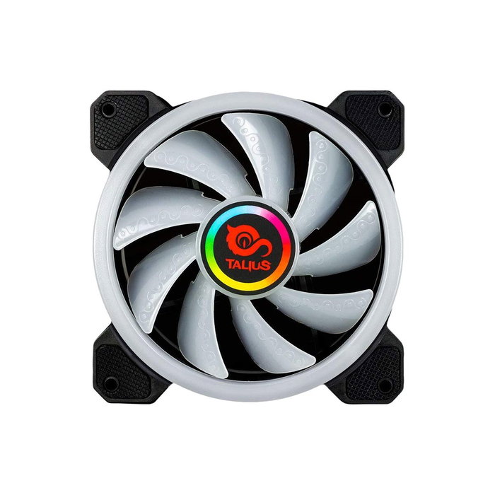 Talius Ventilador de Caja RGB Iris/Cronos Spectrum 120mm Negro