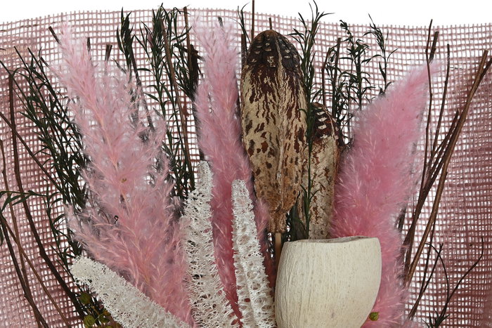 DKD Home Decor Ramo de Flor Seca y Yute Surtido 30x10x60 cm DKD Home Decor Ramo de Flor Seca y Yute Surtido 30x10x60 cm