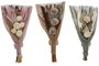 DKD Home Decor Ramo de Flor Seca y Yute Surtido 30x10x60 cm
