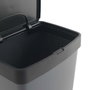 Sp Berner Cubo de reciclaje 70 l Antracita
