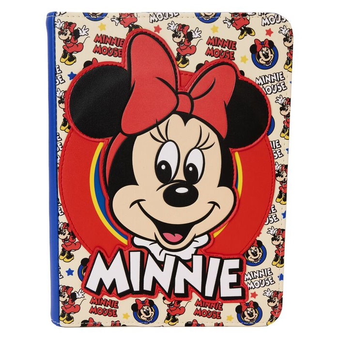 Loungefly Cuaderno Minnie Classic Disney Piel Vegana 16.5x22.2cm 150 Hojas Detalle Cremallera Loungefly Cuaderno Minnie Classic Disney Piel Vegana 16.5x22.2cm 150 Hojas Detalle Cremallera