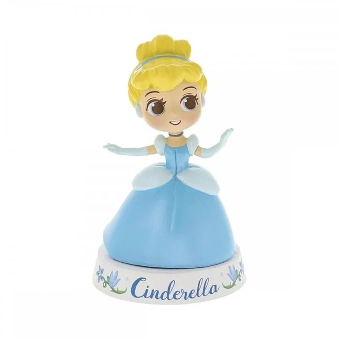 Enesco Mini Figura Disney Princesa Cenicienta con Vestido Azul - Figura de Colección de Vinilo Enesco Mini Figura Disney Princesa Cenicienta con Vestido Azul - Figura de Colección de Vinilo