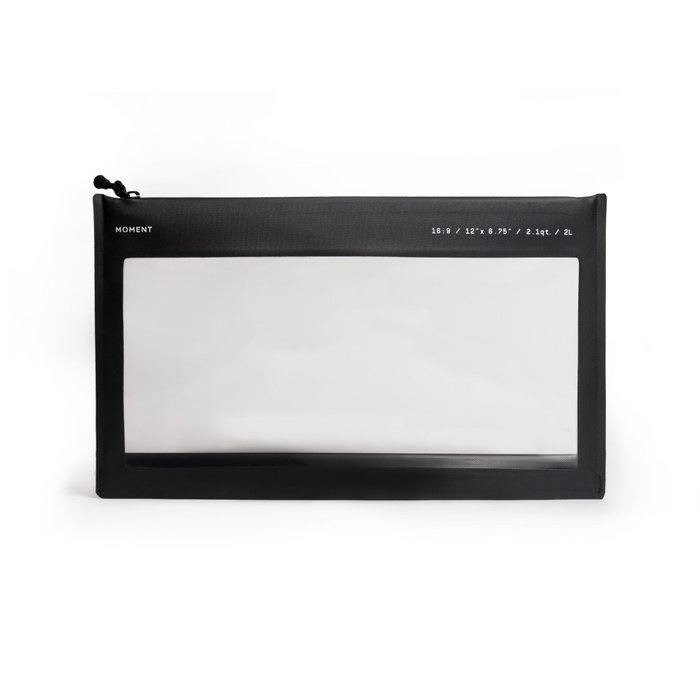 Moment Moment Reusable Travel Film Pouch 2L Black Moment Moment Reusable Travel Film Pouch 2L Black
