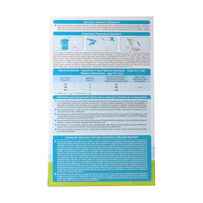 Holle Leche de Continuación 2 Bio 6m+ 600g