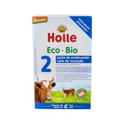 HOLLE Leche Continuación Vaca 2 600gr HOLLE Leche Continuación Vaca 2 600gr