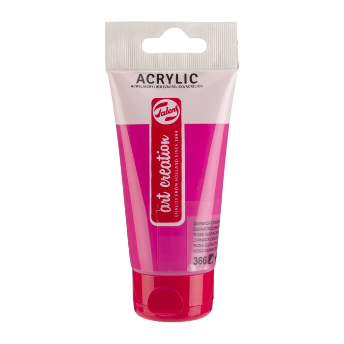 Talens Art Creation Pintura Acrílica Rosa Quinacridona 366 de 75 ml Talens Art Creation Pintura Acrílica Rosa Quinacridona 366 de 75 ml