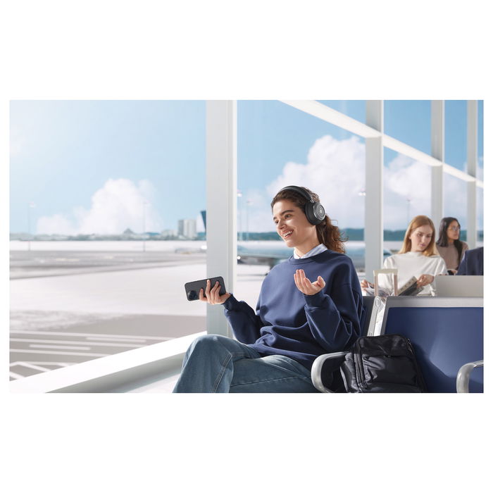 Anker Soundcore Space One Pro - Auriculares Bluetooth con Cancelación de Ruido, Color Negro