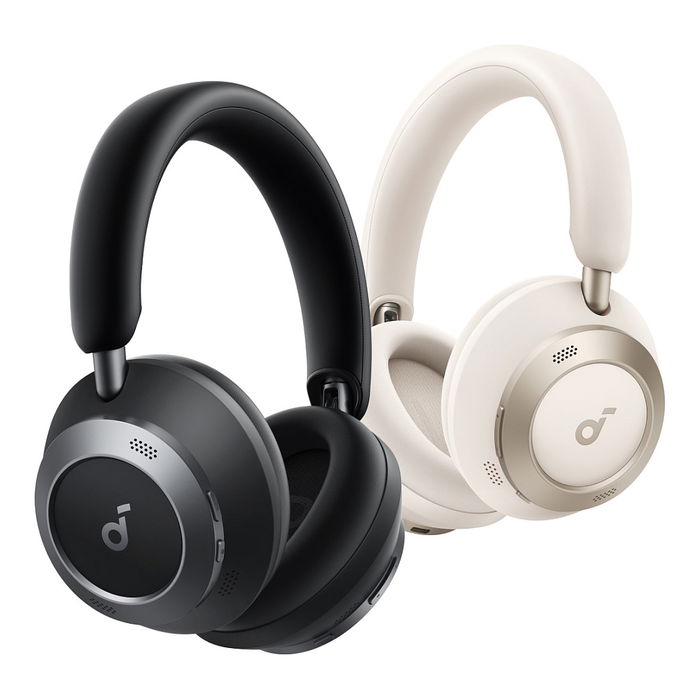 Anker Soundcore Space One Pro - Auriculares Bluetooth con Cancelación de Ruido, Color Negro