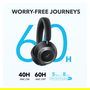 Anker Soundcore Space One Pro - Auriculares Bluetooth con Cancelación de Ruido, Color Negro