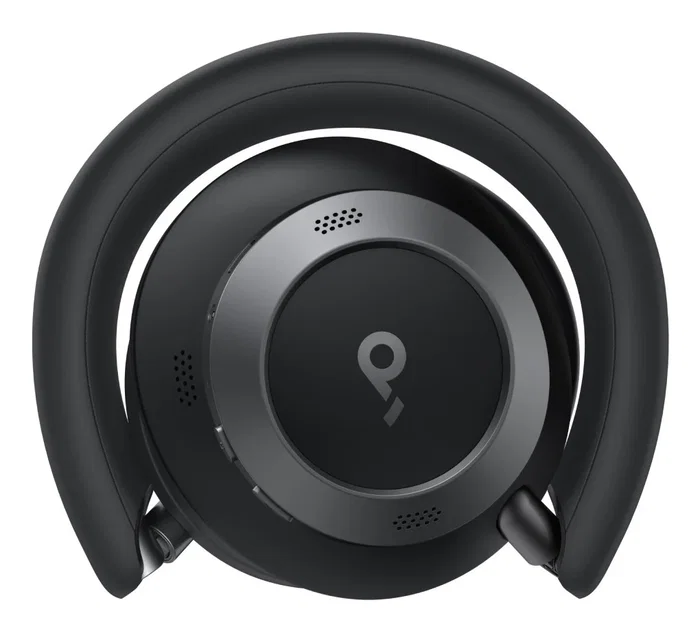 Soundcore Space One Pro Auriculares Inalámbricos Diadema Bluetooth Negro con Cancelación Activa de Ruido (ANC) para Llamadas y Música