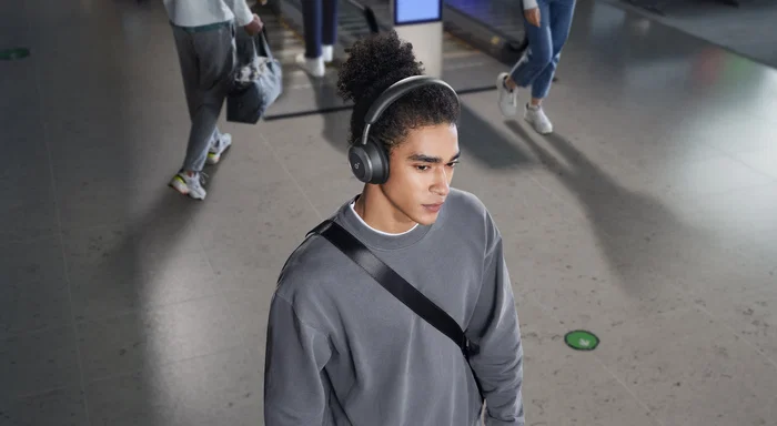 Soundcore Space One Pro Auriculares Inalámbricos Diadema Bluetooth Negro con Cancelación Activa de Ruido (ANC) para Llamadas y Música