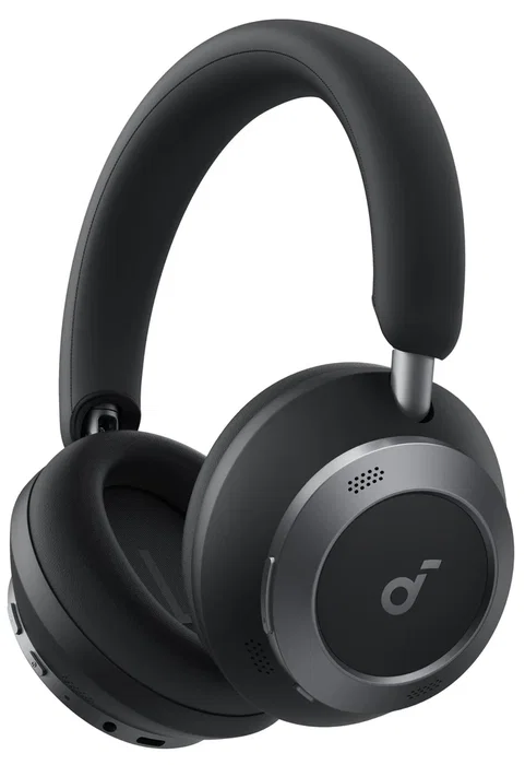 Soundcore Space One Pro Auriculares Inalámbricos Diadema Bluetooth Negro con Cancelación Activa de Ruido (ANC) para Llamadas y Música