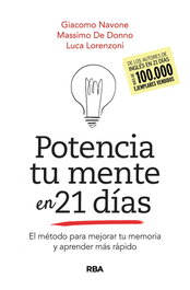 RBA Potencia tu mente en 21 días, Navone Giacomo - RBA