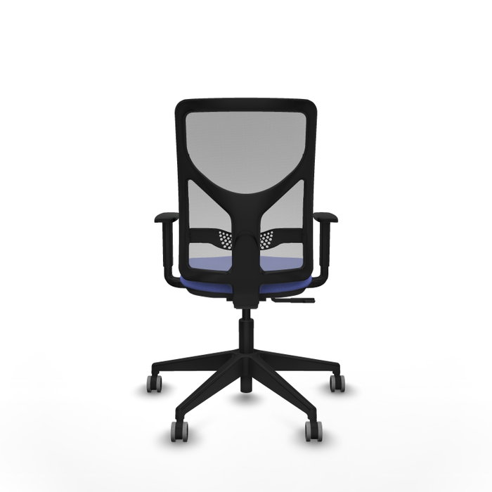 PIQUERAS Y CRESPO Silla de oficina Motilla con mecanismo Sincro, Azul claro y Gris PIQUERAS Y CRESPO Silla de oficina Motilla con mecanismo Sincro, Azul claro y Gris