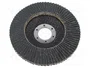 Bahco Disco de lijado panelado 115mm granulación 60