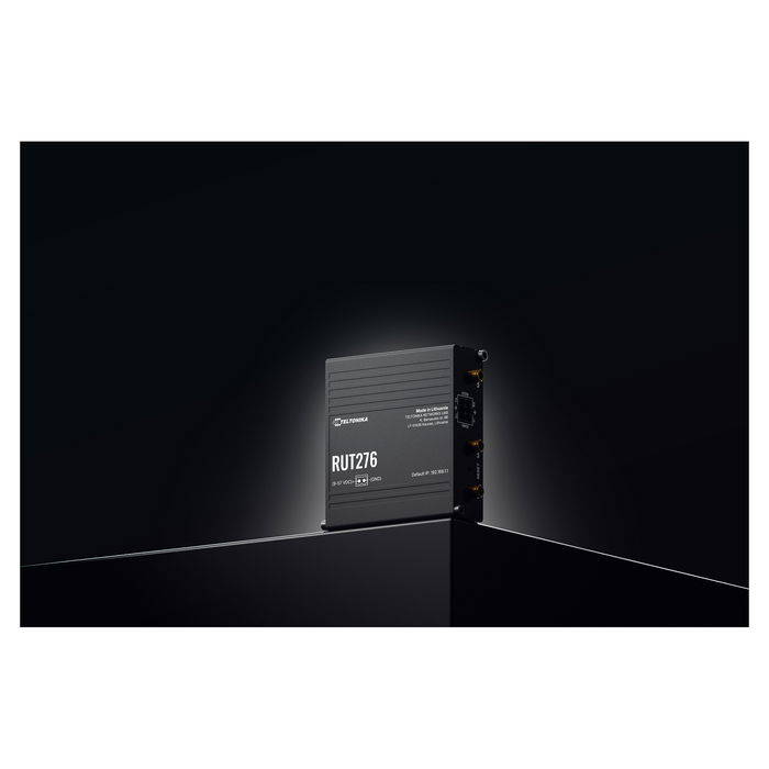 Teltonika RUT276 Router Industrial 4G/5G WiFi con 2 Puertos LAN Gigabit, Power over Ethernet (PoE), Soporte Dual SIM y RutOS - Instalación Pared/DIN Teltonika RUT276 Router Industrial 4G/5G WiFi con 2 Puertos LAN Gigabit, Power over Ethernet (PoE), Soporte Dual SIM y RutOS - Instalación Pared/DIN