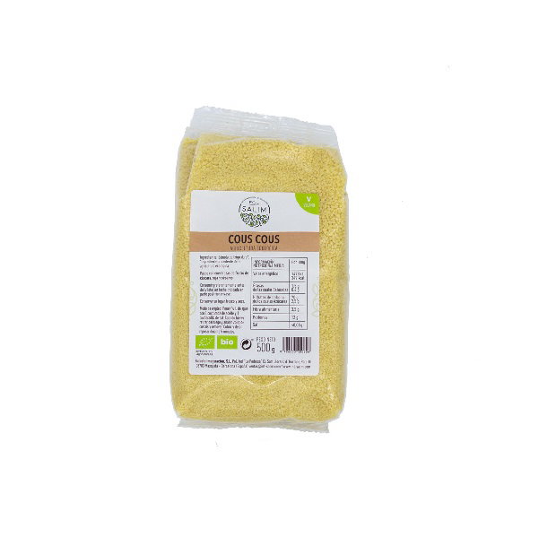 ECO SALIM Cuscús Blanco Bio Vegan 500g ECO SALIM Cuscús Blanco Bio Vegan 500g