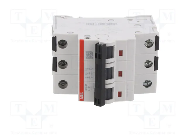 ABB S300P S303P-C16 Interruptor magnetotérmico 3 polos 16A ABB S300P S303P-C16 Interruptor magnetotérmico 3 polos 16A