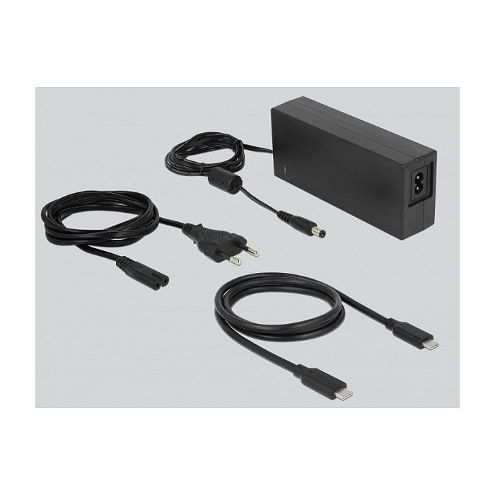 DeLOCK USB Type-C Docking Station para 4 Unidades HDD o SATA SSD