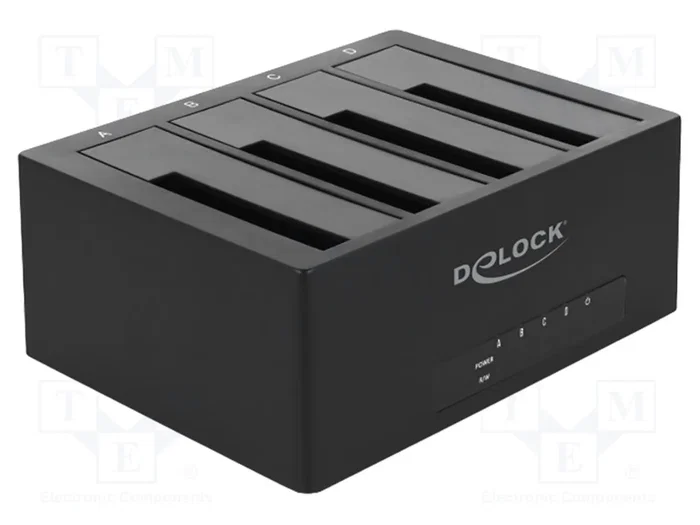 DeLOCK 63930 Dockingstation USB Type-C™ para 4 x SATA HDD/SSD