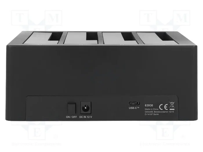 DeLOCK 63930 Dockingstation USB Type-C™ para 4 x SATA HDD/SSD