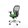 PIQUERAS Y CRESPO Silla de oficina Jorquera Verde y Gris