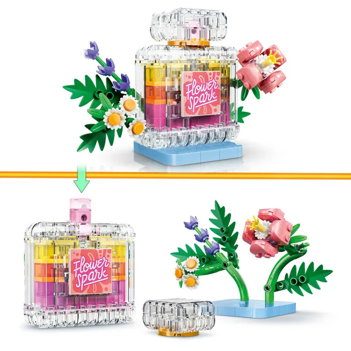 LEGO Creator 3 en 1 Frasco Decorativo de Perfume Floral 31383 LEGO Creator 3 en 1 Frasco Decorativo de Perfume Floral 31383
