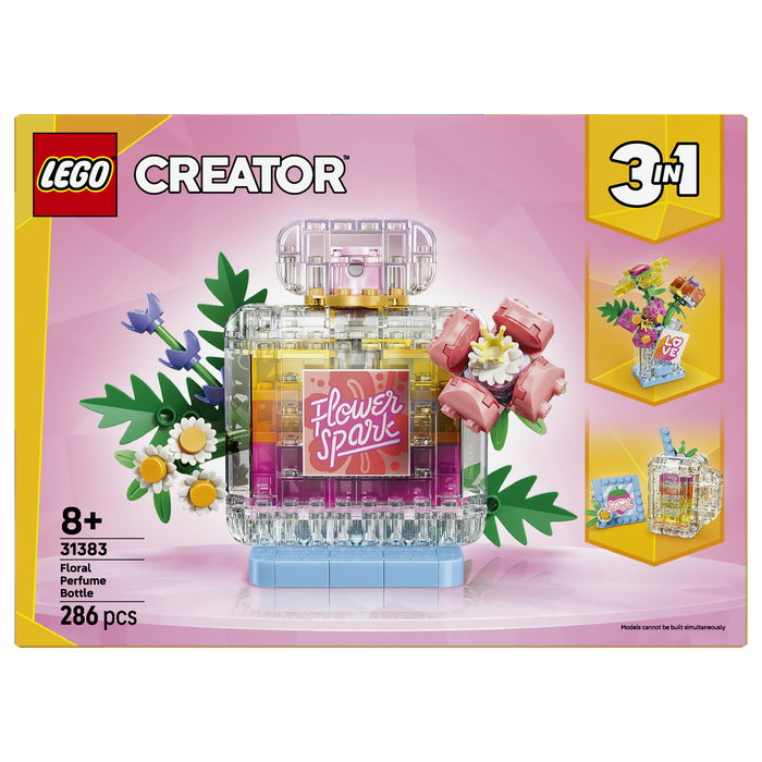 LEGO Creator 3 en 1 Frasco Decorativo de Perfume Floral 31383 LEGO Creator 3 en 1 Frasco Decorativo de Perfume Floral 31383
