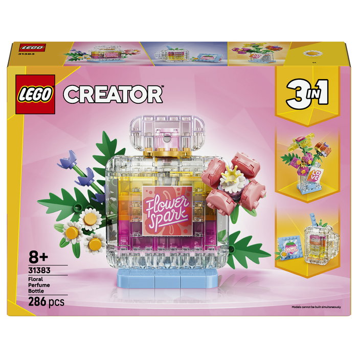 LEGO Creator 3 en 1 Frasco Decorativo de Perfume Floral 31383 LEGO Creator 3 en 1 Frasco Decorativo de Perfume Floral 31383