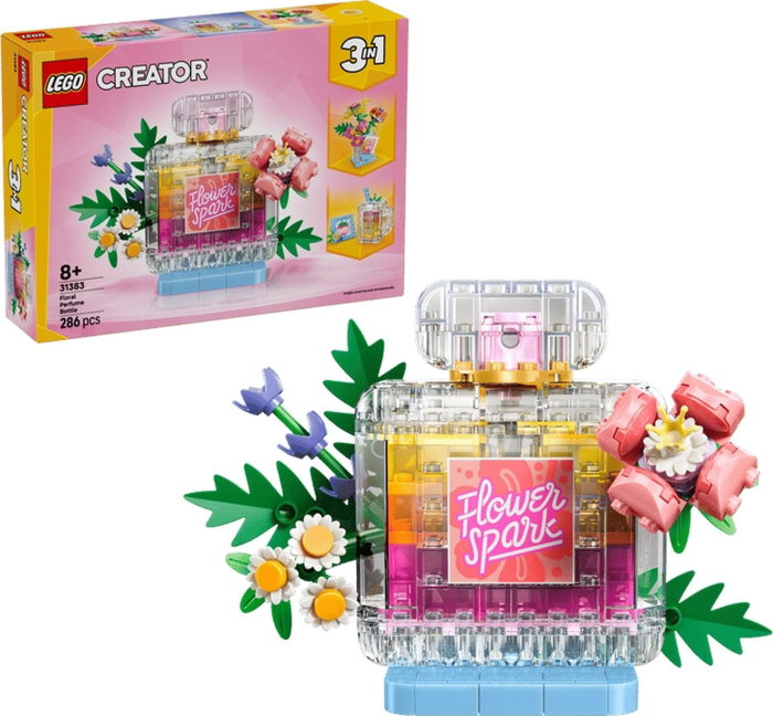 LEGO Creator 3 en 1 Frasco Decorativo de Perfume Floral 31383 LEGO Creator 3 en 1 Frasco Decorativo de Perfume Floral 31383