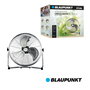 BLAUPUNKT Ventilador Industrial de Pie Cromado, 45 cm de Diámetro y 110 W de Potencia para Suelo