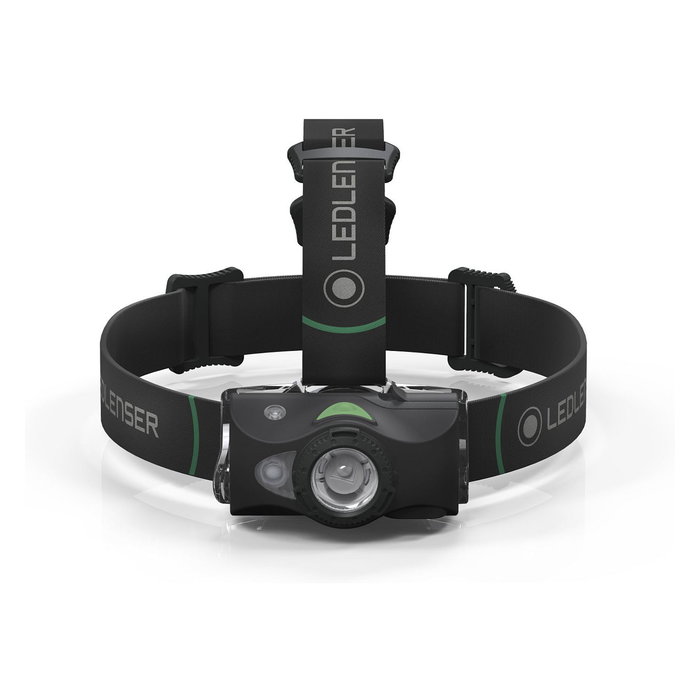 Ledlenser MH8 Linterna de Mano Recargable USB, LED 600 Lumen, Haz 200 m, 4 Modos, Resistente IP54, Negro