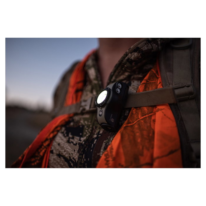 Ledlenser MH8 Linterna de Mano Recargable USB, LED 600 Lumen, Haz 200 m, 4 Modos, Resistente IP54, Negro