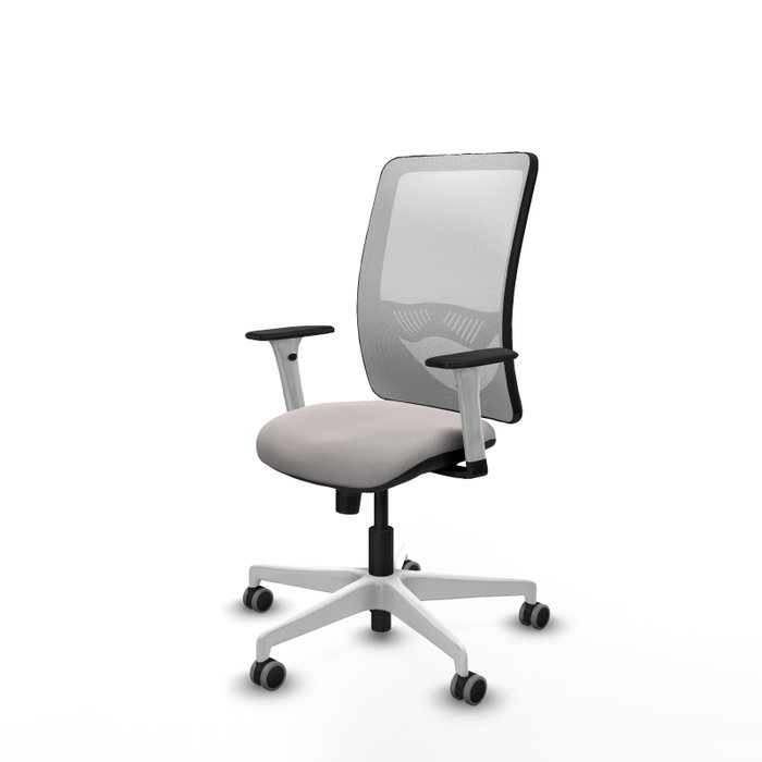 PIQUERAS Y CRESPO Silla de oficina Zulema blanca con mecanismo Sincro PIQUERAS Y CRESPO Silla de oficina Zulema blanca con mecanismo Sincro