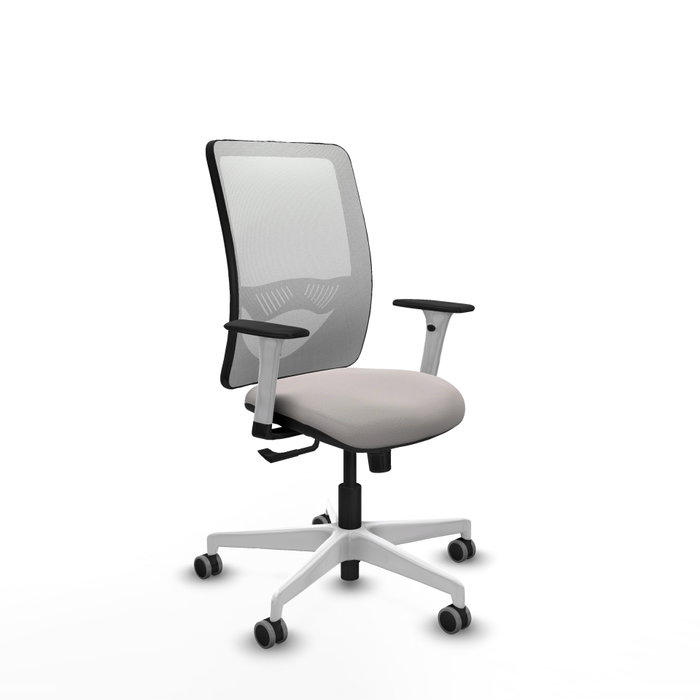 PIQUERAS Y CRESPO Silla de oficina Zulema blanca con mecanismo Sincro PIQUERAS Y CRESPO Silla de oficina Zulema blanca con mecanismo Sincro