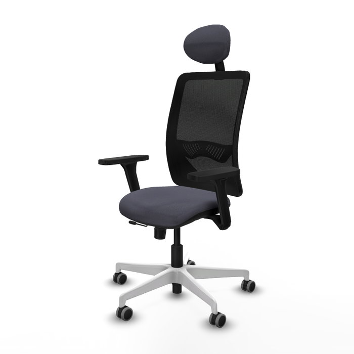 PIQUERAS Y CRESPO Silla de oficina Zulema con mecanismo Sincro/Traslack, Gris oscuro PIQUERAS Y CRESPO Silla de oficina Zulema con mecanismo Sincro/Traslack, Gris oscuro