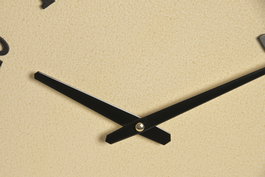 DKD Home Decor Reloj Pared Vintage Natural Blanco 3.5 x 40 x 40 cm (4 Unidades)