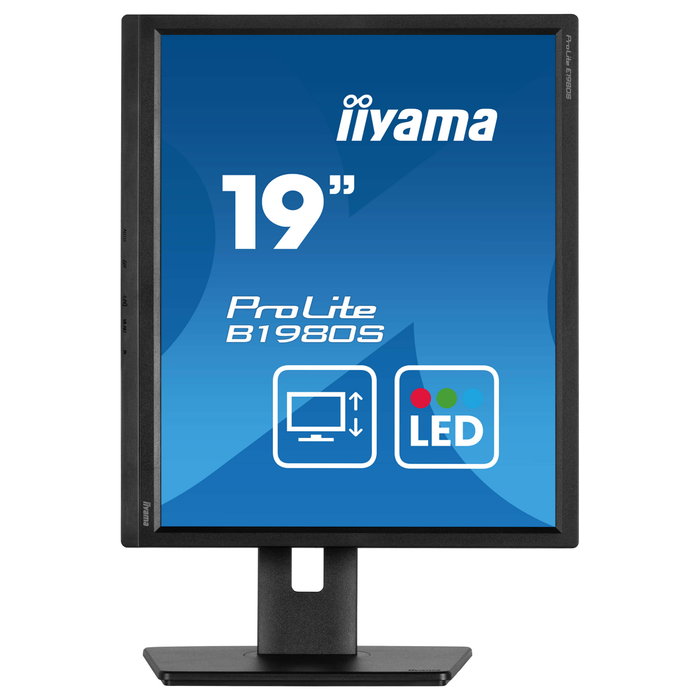Iiyama ProLite B1980S-B1 Monitor de 19 pulgadas, 1280 x 1024, TN, Negro