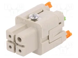 ILME CKSHF 03 Conector HDC Hembra de 4 Pines
