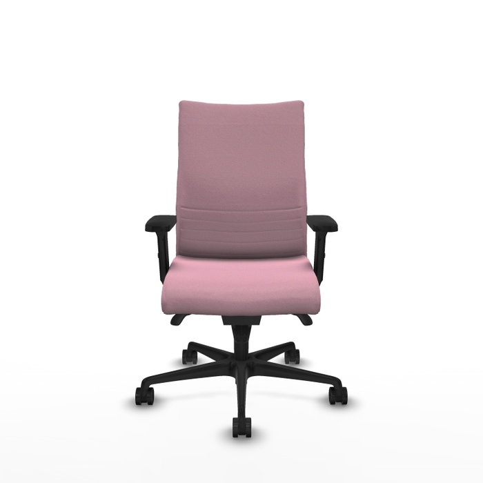 PIQUERAS Y CRESPO Silla Albacete Confidente con Mecanismo Sincro, Tela Rosa PIQUERAS Y CRESPO Silla Albacete Confidente con Mecanismo Sincro, Tela Rosa